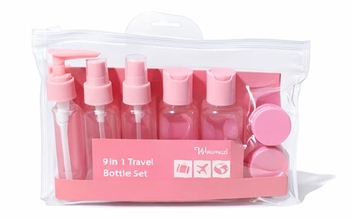 Kit de Viaje Rellenable 9 en 1