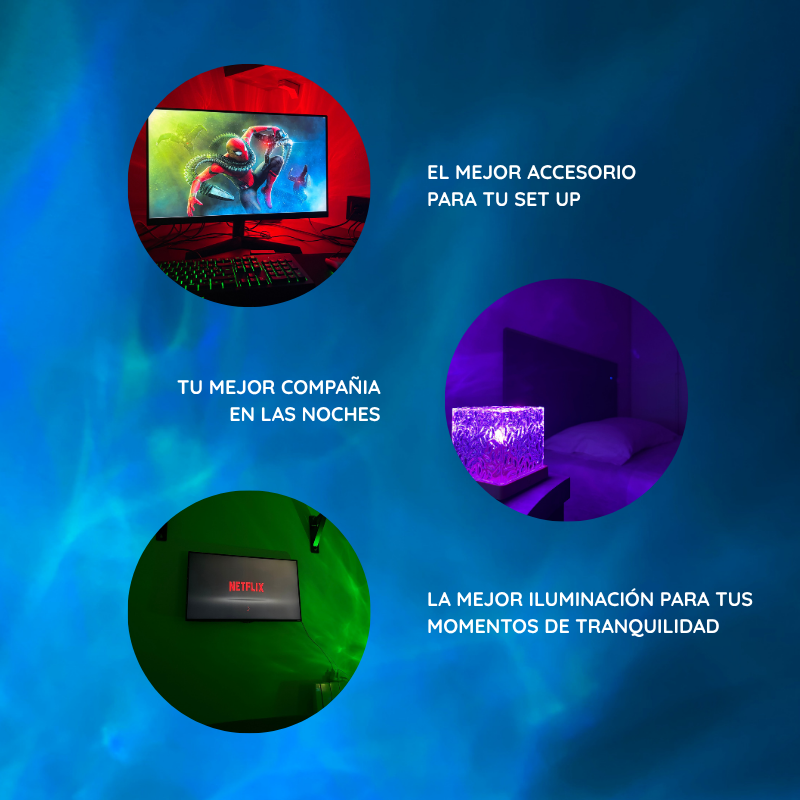 Proyector Sensorial de Luz Ambiente